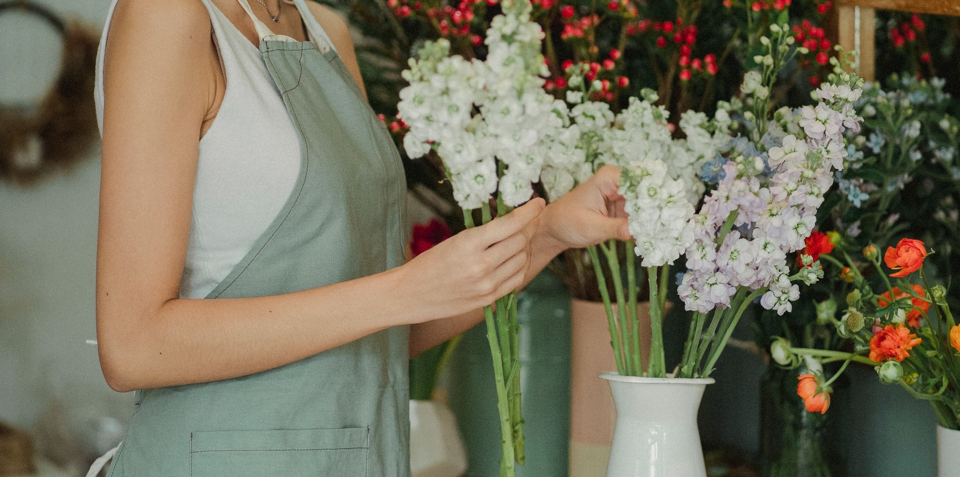 Fleuriste équipe à Antony